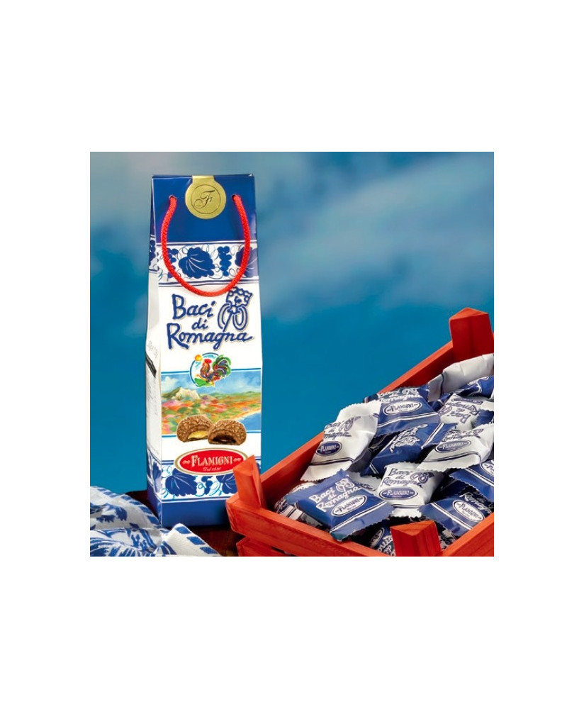 Sale online Flamigni - Baci di Romagna, biscuits milk chocolate shop online Sale on line pastry Flamigni of Forlì, Shop Baci di 