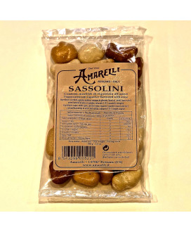 (5 PACKS X 100g) Liquirice Amarelli - Sassolini