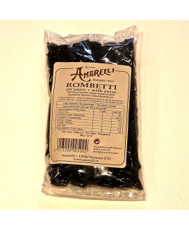 (5 PACKS X 100g) Liquirice Amarelli - Rombetti with anise