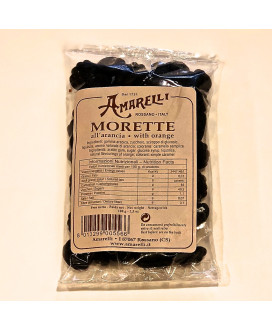 (5 PACKS X 100g) Liquirice Amarelli - Morette with orange