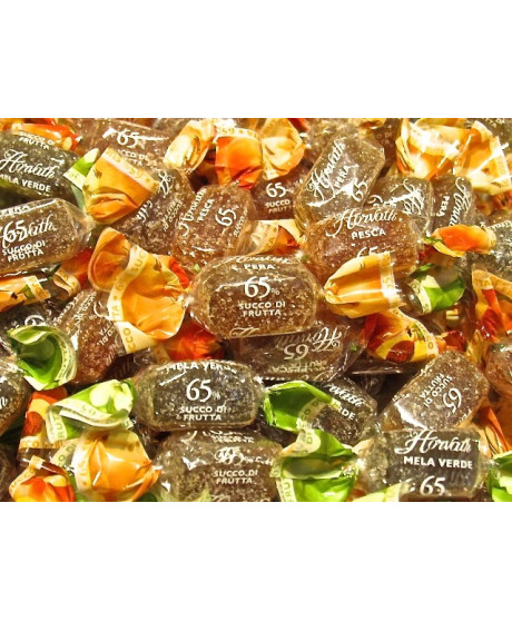 250g Horvath - Lindt -  Gelatine Succo di Frutta - Mela, Pera e Pesca