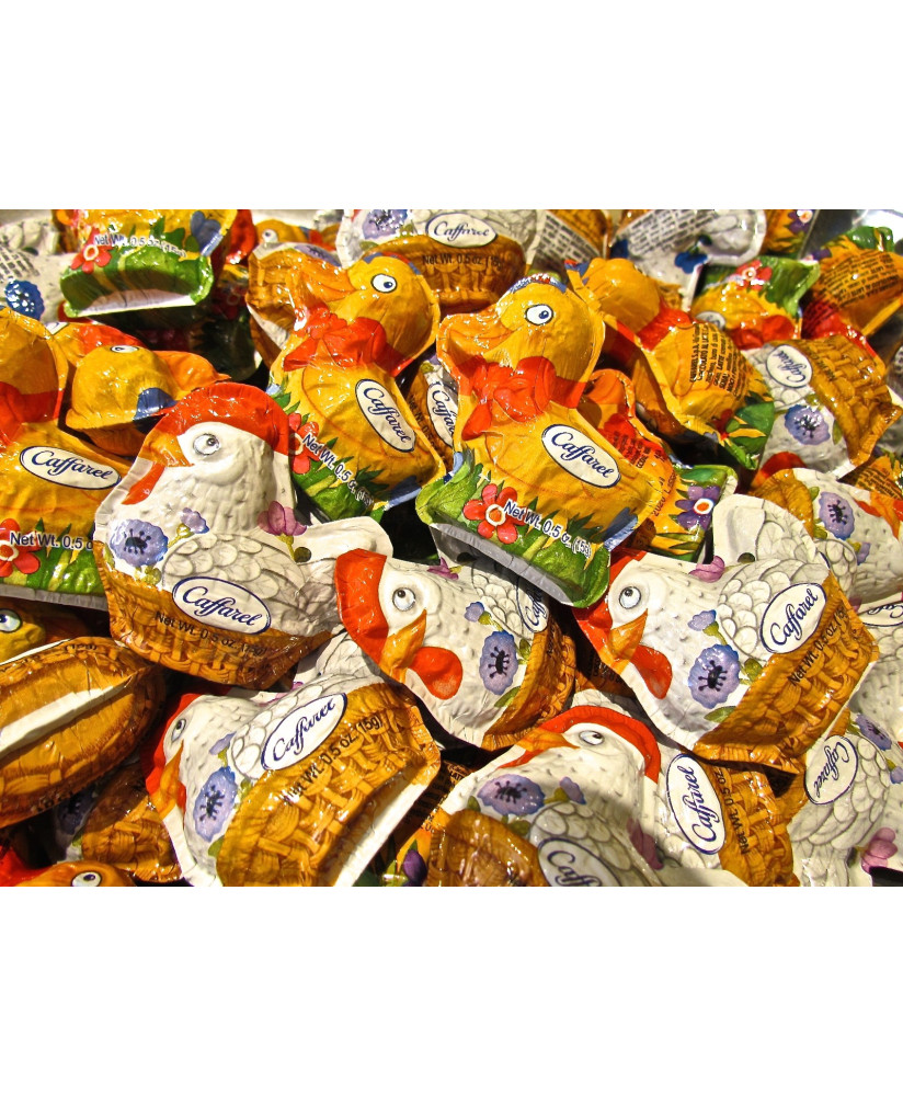 Vendita online Agnello di cioccolato al latte Caffarel con sorpresa. Shop on line agnellino di cioccolato al latte Caffarel. Mig