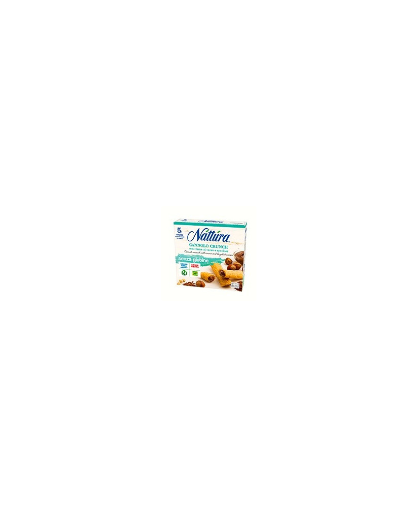 Vendita online cannoli Nattura cacao e nocciole. Shop online cannoli. Biscotti Nattura vegani e biologici