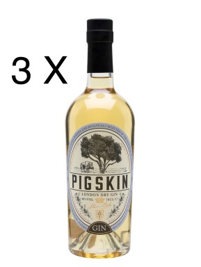 (3 BOTTLES) Silvio Carta - Pigskin - London Dry Gin - 70cl