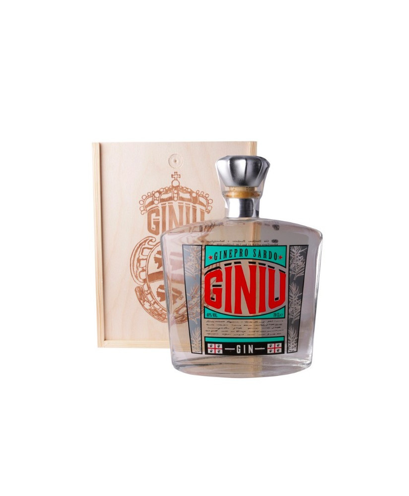 Online sale Gin Giniu, Ginepro Sardo, produced by Silvio Carta. Best online shop price Gin of Sardinia