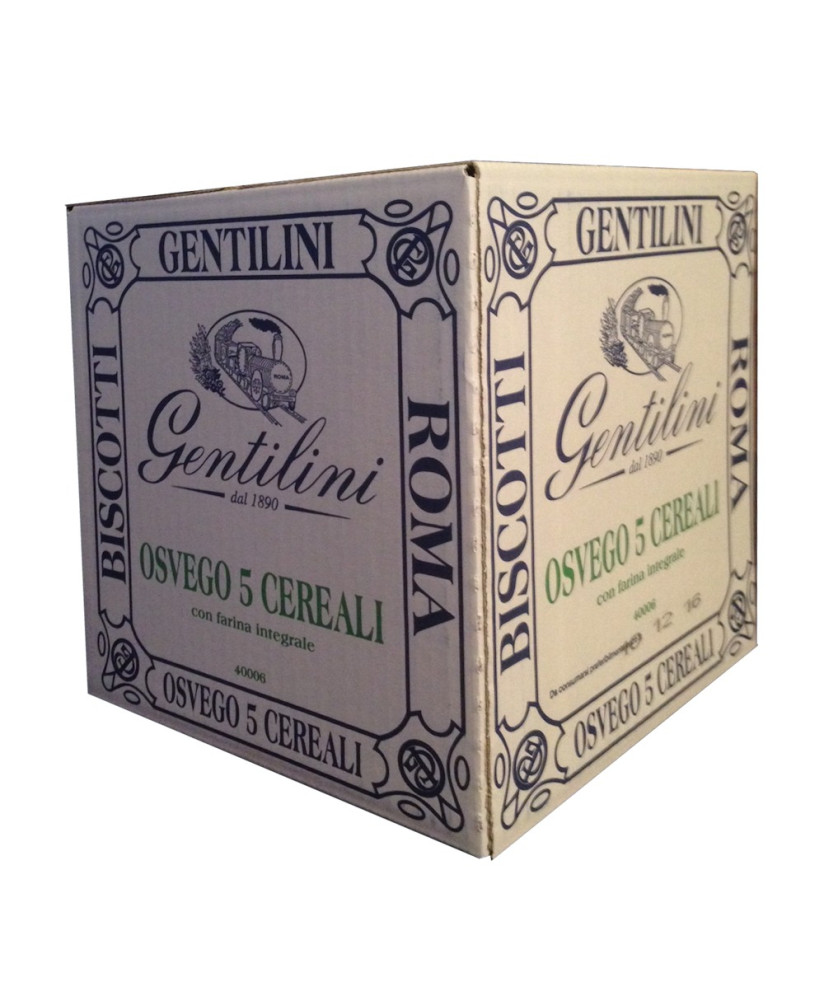 Vendita biscotti Gentilini, Osvego al malto e miele, Osvego con farina integrale e 5 cereali e Novellini con latte e miele.  Sho