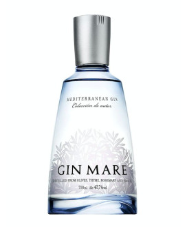 Vendita online Gin Mare prodotto in Spagna con l'utilizzo di ingredienti dei paesi bagnati dal mar Mediterraneo. Shop on line e 