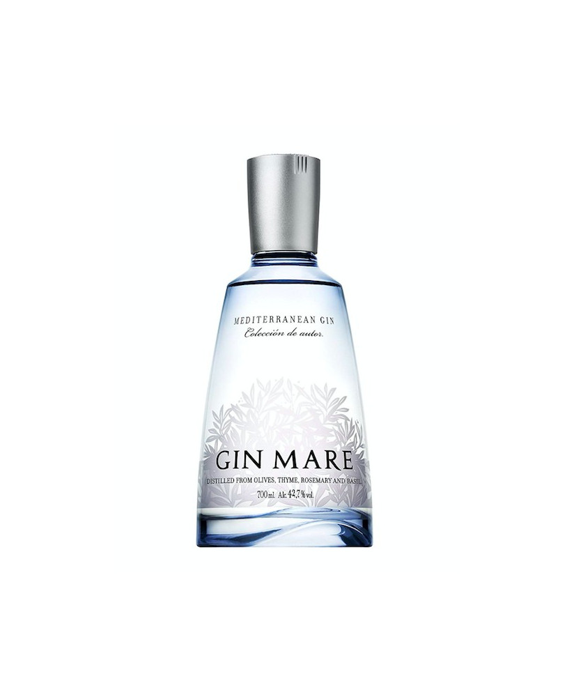 Vendita online Gin Mare prodotto in Spagna con l'utilizzo di ingredienti dei paesi bagnati dal mar Mediterraneo. Shop on line e 
