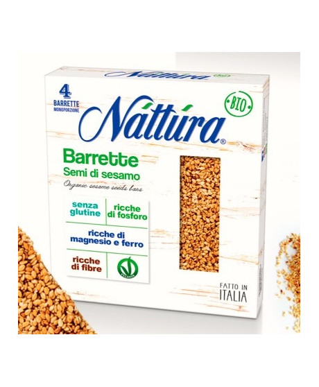 Vendita online Barrette con semi di Sesamo Nattura. Shop online prodotti biologici nattura. Shop online snack Nattura Vendita online Barrette con semi di Sesamo Nattura. Shop online prodotti biologici nattura. Shop online snack Nattura