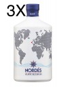 (3 BOTTLES) Gin Nordes - Atlantic Galician Gin - 70cl
