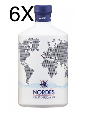 (6 BOTTIGLIE) Gin Nordes - Atlantic Galician Gin - 70cl