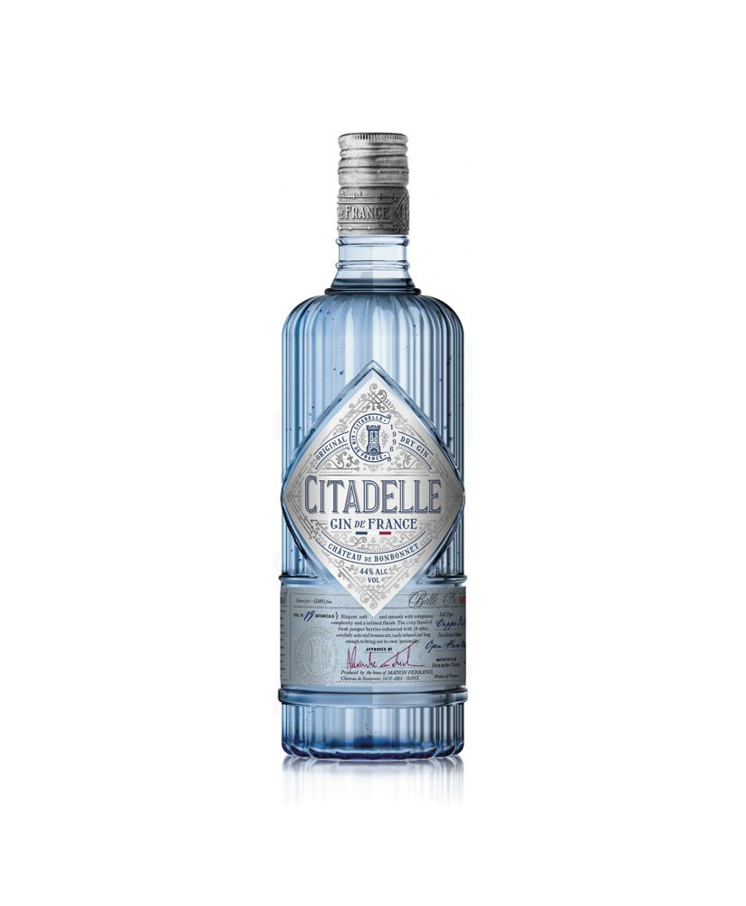 Buy Online Gin Citadelle produced in France with the use of 19 botanic. Shop online and price Gin Citadelle, made in France with
