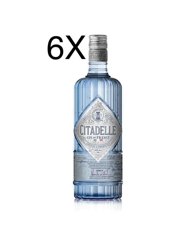 Vendita online Gin Citadelle prodotto in Francia con l'utilizzo di 19 ingredienti botanici provenienti da tutto il mondo distill