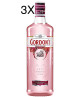 (3 BOTTLES) Gordon's - Premium Pink Distilled Gin - 70cl 