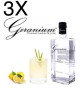 (3 BOTTIGLIE) Hammer and Son - Geranium - Gin - 70cl