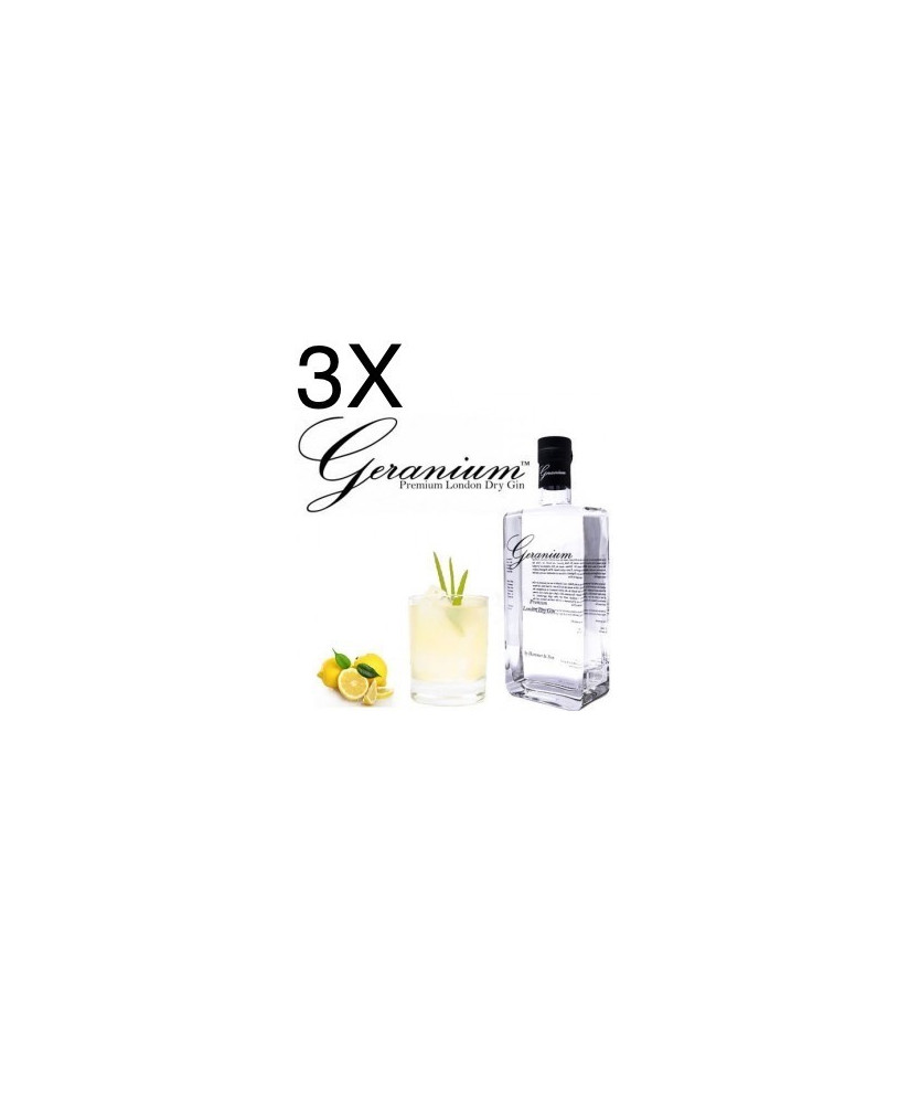 Online sales and price English Geranium Gin distilled in England with oils of geranium and spices. Shop online Geranium London D