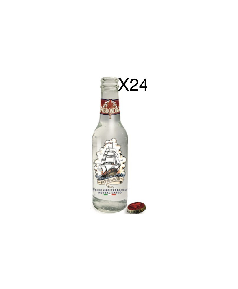 24 BOTTLES - Abbondio - Mediterranean Tonic Water - 20cl