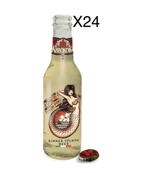 24 BOTTLES - Abbondio - Ginger Beer - 20cl