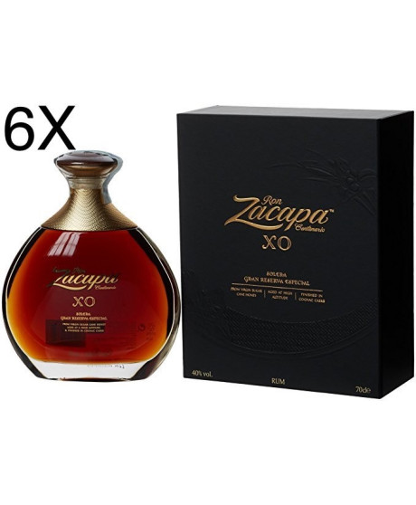 (6 BOTTIGLIE) Zacapa XO - Solera Gran Reserva Especial - Centenario - 70cl - Astucciato