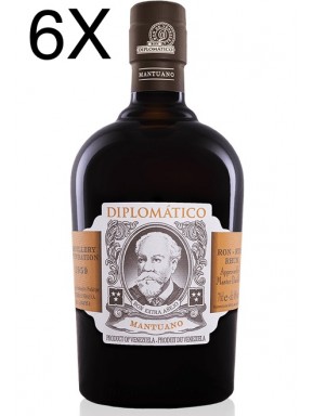 (6 BOTTLES) Diplomatico - Mantuano - Rum - 8 years - 70cl