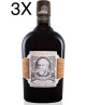 (3 BOTTLES) Diplomatico - Mantuano - Rum - 8 years - 70cl