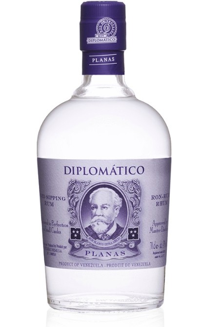 Vendita online rum diplomatico bianco, Planas. Miglior prezzo online rum  Diplomatico Planas, ottimo per cocktail e daikiri.