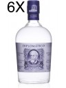 (6 BOTTLES) Diplomatico - Planas - White Rum - 6 Years - 70cl