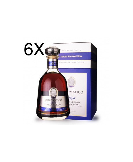 (6 BOTTIGLIE) Diplomatico - Single Vintage 2007 - 70cl - ASTUCCIATO