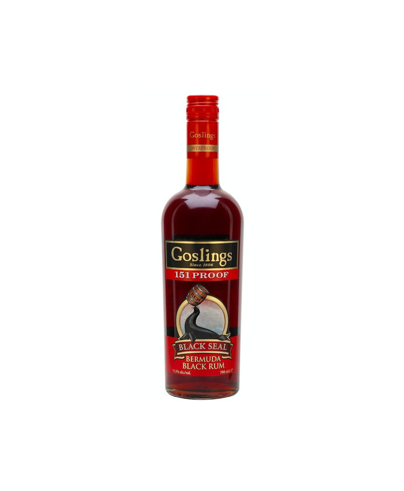 Goslings - 151 Proof - Black Seal - Bermuda Rum - 70cl