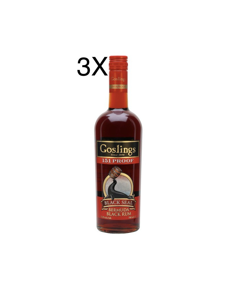 Rum Gosling - 151 Proof - Black Seal - Bermuda Rum - Vendita online rum di qualità al miglior prezzo - Shop rum