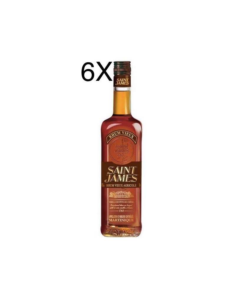 Shop online Rum Saint James Vieux rum of Martinique aged in oak barrels. Shop on line rhum best price.