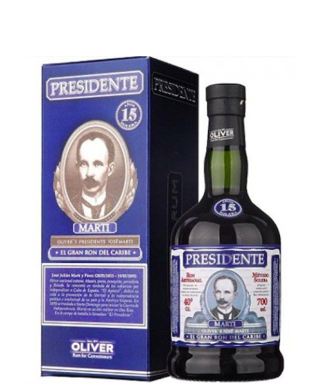 Rum Presidente Marti - 15 Anni - Astucciato - 70cl