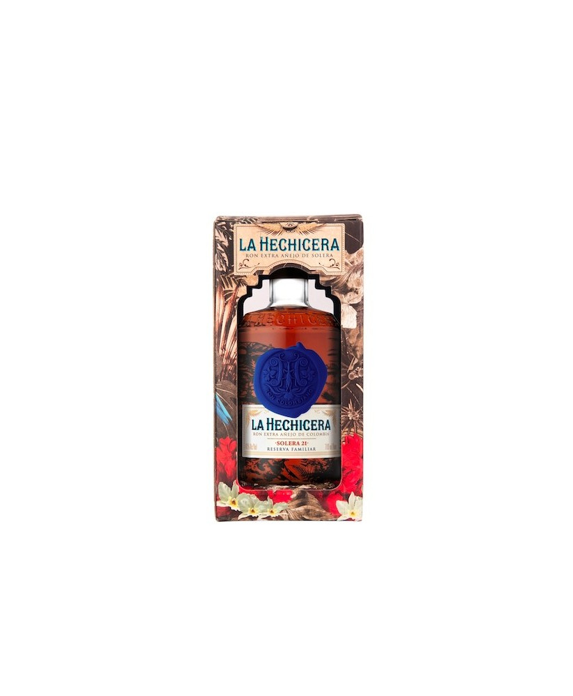Online sale Rum Colombian Hechicera, solera system, Colombia. rum online shop Hachicera Top Maestros Roneros