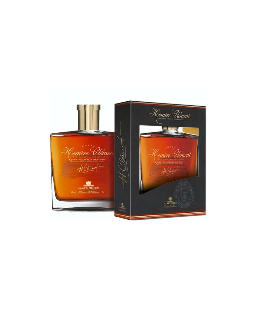 vendita ONLINE rum Clément Cuvée Homère shop on line rhum invecchiato clement cuvee homere tappo di ferro miglior prezzo prodott