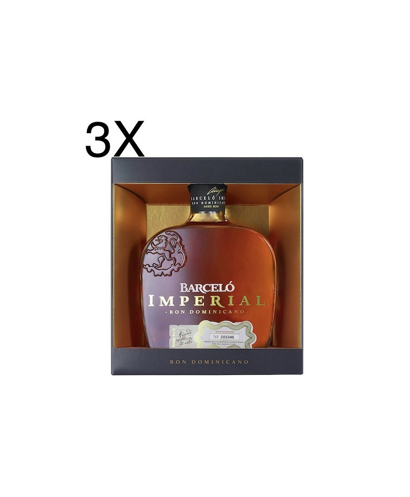 Vendita online Ron Barcelo' Imperial. Shop on line rum dominicano. Prezzo on line Rhum dei caraibi dal colore ambrato con rifles
