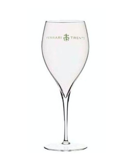 Vindita online bicchiere in vetro da champagne Trento Doc Ferrari