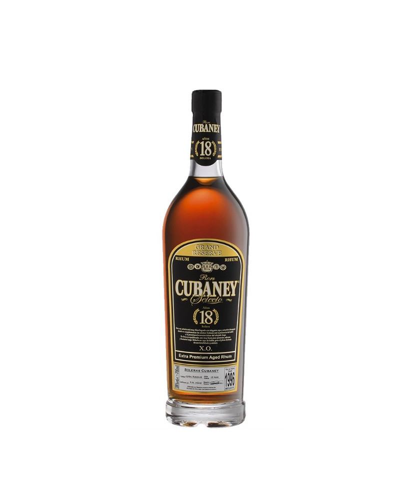 Vendita online Rum Cubaney 18 anni Selecto XO, Repubblica Dominicana Rhum Solera miglior prezzo