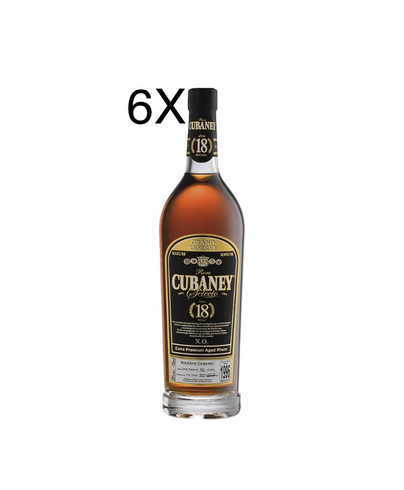 Vendita online Rum Cubaney 18 anni Selecto XO, Repubblica Dominicana Rhum Solera miglior prezzo