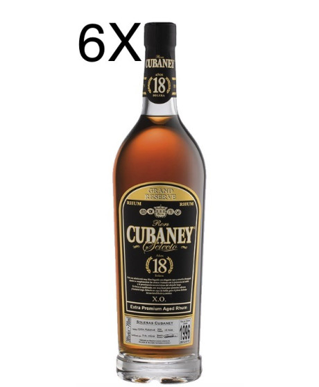 Vendita online Rum Cubaney 18 anni Selecto XO, Repubblica Dominicana Rhum Solera miglior prezzo Vendita online Rum Cubaney 18 anni Selecto XO, Repubblica Dominicana Rhum Solera miglior prezzo