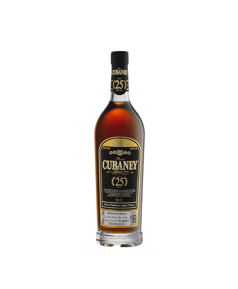 Shop online Rum Cubaney 25 years Tesoro XO, Dominican Republic Rhum Solera best price