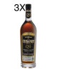 (3 BOTTIGLIE) Cubaney - 25 anni - XO - Rum Tesoro - Astucciato - 70cl