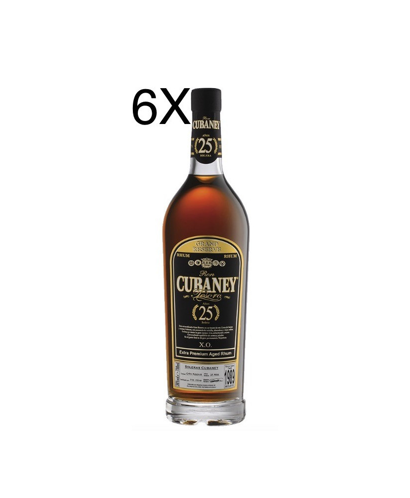 Vendita online Rum Cubaney 25 anni Tesoro XO, Repubblica Dominicana Rhum Solera miglior prezzo