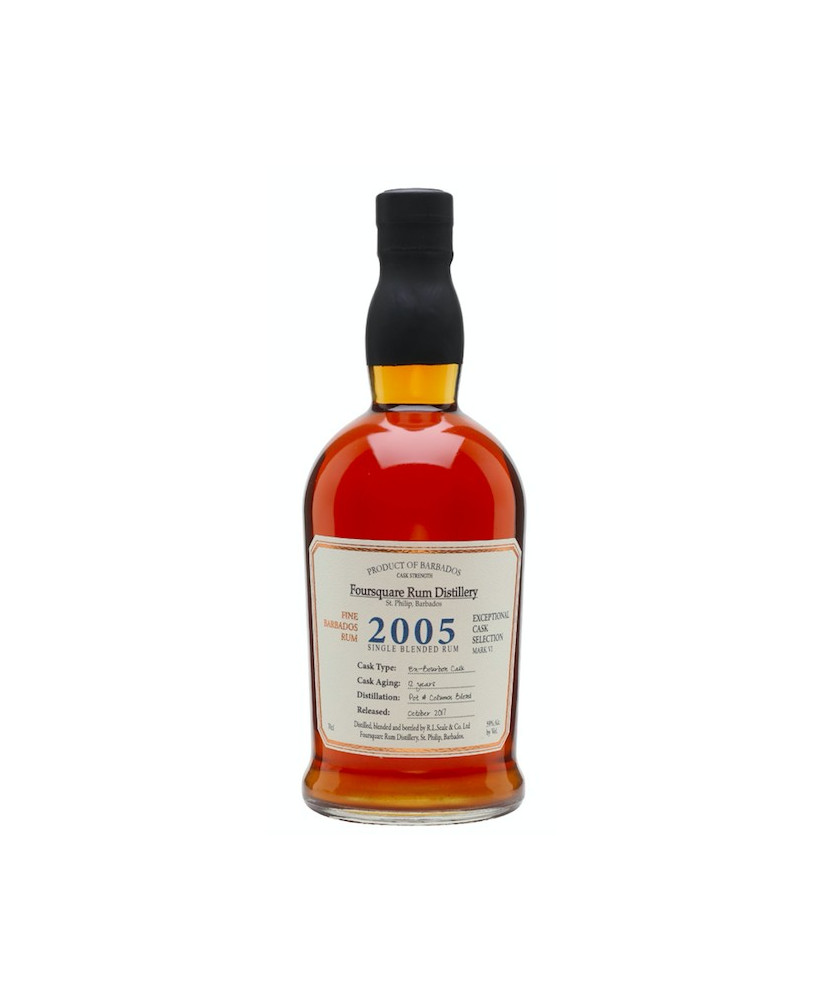 Shop online Rum Foursquare 2005. Online shop ron of Barbados, Caribbean. Best price online
