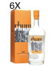 (6 BOTTLES) PMG - Rhum Rhum - Rhum Blanc Agricole - Marie Galante - Guadalupe - Gift Box - 70cl