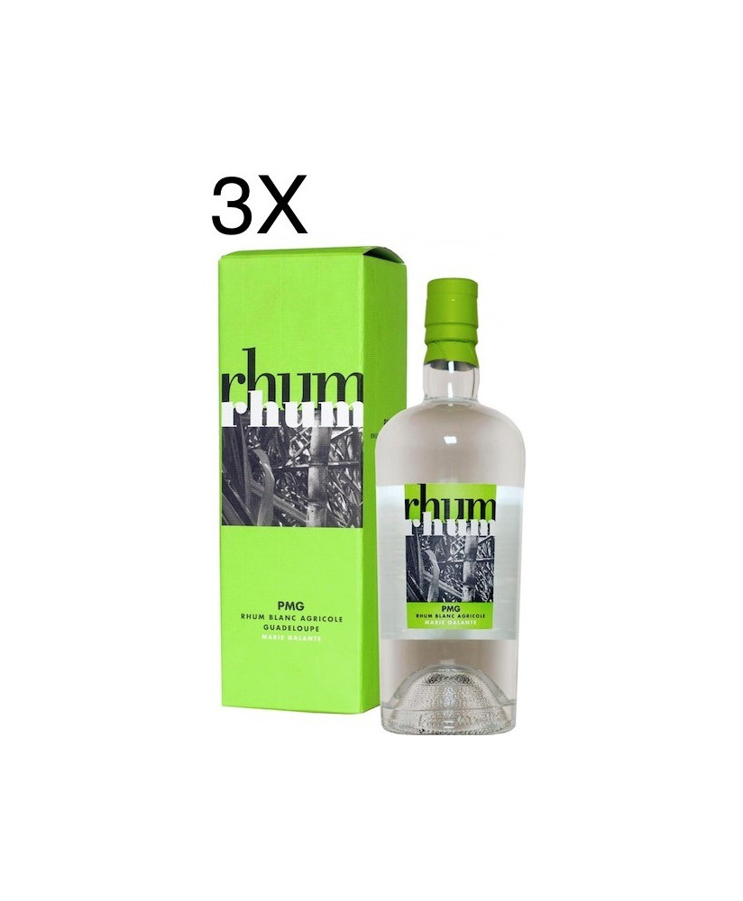 Vendita online e prezzo Rum PMG Rhum Rhum Blanc Aricole Maria Galante prodotto a Guadalupe. Shop online rum bianco