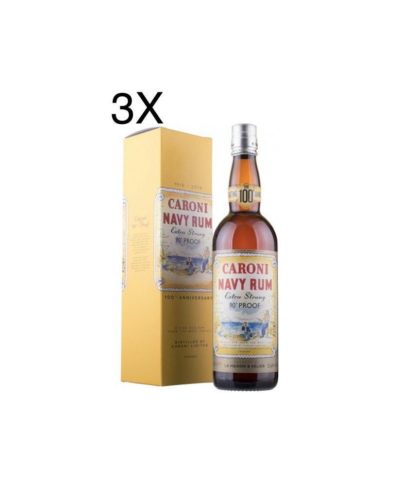 Miglior prezzo Rum Caroni. Shop on line Caroni. Vendita online Rum Caroni Navy 100th anniversario Velier. 