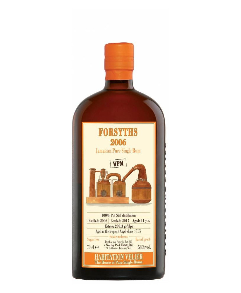 Vendita online Rum Habitation Velier. Forsyths WPM 2006 - Miglior prezzo rum online