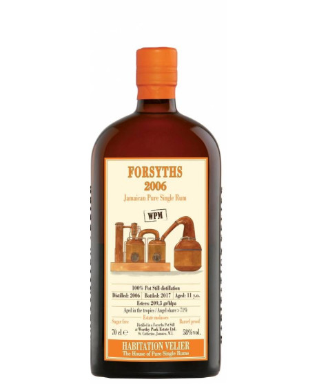 Shop online Rum Habitation Velier. Forsyths WPM 2006 - Best Price on-line rhum