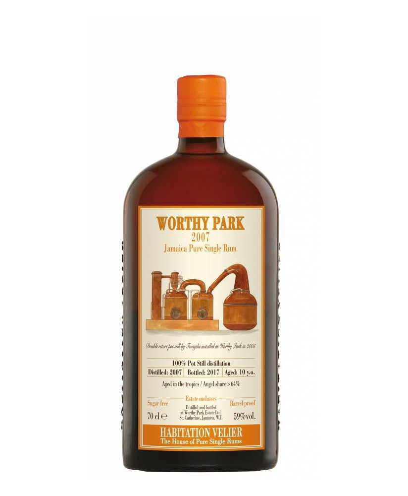 Vendita online Rum Habitation Velier. Whorty Park 2007 - Miglior prezzo rum online