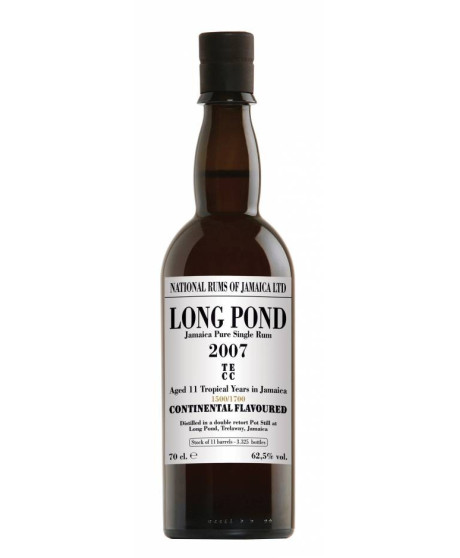 TECC - Long Pond 2007 - Jamaica Pure Single Rum - Continental Flavoured - Vendita online rum Giamaicani TECC - Long Pond 2007 - Jamaica Pure Single Rum - Continental Flavoured - Vendita online rum Giamaicani